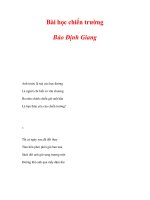 TỔNG HỢP THƠ CA GIAI ĐOẠN TIỀN CHIẾN - 2 ppt