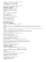 TIẾNG NHẬT SƠ CẤP 4 doc