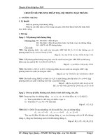 Chuyên đề ôn thi đại học - Chuyên đề phương pháp tọa độ trong mặt phẳng pptx