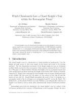 Báo cáo toán học: 