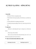 SỰ PHẢN XẠ SÓNG  SÓNG DỪNG pot