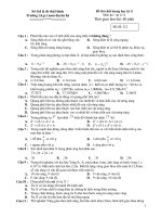 Đề thi chất lượng học kỳ ii Môn thi: vật lí 12 - Mã đề: 212 ppsx