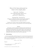 Báo cáo toán học: 