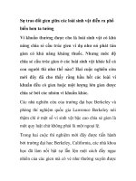 Sự trao đổi gien giữa các loài sinh vật diễn ra phổ biến hơn ta tưởng pptx