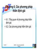 Các phương pháp thẩm định giá pptx