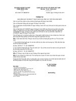 Quyết định số 61/2011/TT-BNNPTNT ppt