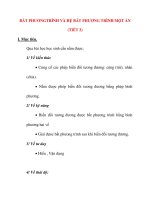 Giáo án Đại Số lớp 10: BẤT PHƯƠNGTRÌNH VÀ HỆ BẤT PHƯƠNG TRÌNH MỘT ẨN (TIẾT 3) doc