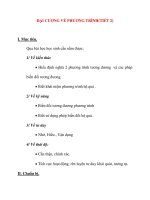 Giáo án Đại Số lớp 10: ĐẠI CƯƠNG VỀ PHƯƠNG TRÌNH(TIẾT 2) potx