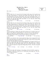 Thi thử 12A Lần 2 Môn Vật Lí ppt