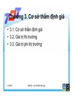 Cơ sở thẩm định giá docx