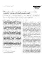 Báo cáo khoa học: 