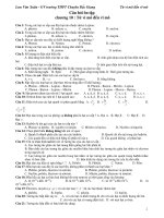 Câu hỏi ôn tập chương 10 : Từ vi mô đến vĩ mô pps