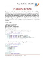 Lập trình Android: Tạo từ điển [FULL] pdf