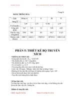 ĐỒ ÁN CƠ SỞ THIẾT KẾ MÁY 