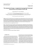 Báo cáo lâm nghiệp: 