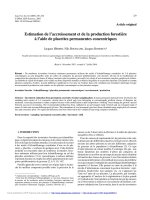 Báo cáo lâm nghiệp: 