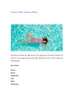 Going on a holiday - Elementary Reading potx