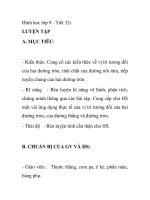 Hình hoc lớp 9 - Tiết 32: LUYỆN TẬP ppsx