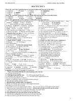 E12- Đề ôn thi TN - PRACTICE TEST 4 docx