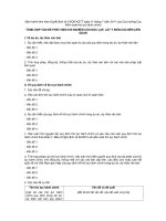 MẪU TỔNG HỢP VẤN ĐỀ PHÁT HIỆN KHI NGHIÊN CỨU ĐỘC LẬP, LẤY Ý KIẾN CÁC BÊN LIÊN QUAN pdf