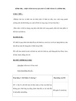 HÌNH TRỤ – DIỆN TÍCH XUNG QUANH VÀ THỂ TÍCH CỦA HÌNH TRỤ ppt