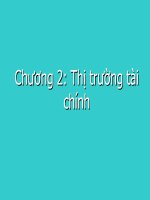 Chương 2: Thị trường tài chính pptx