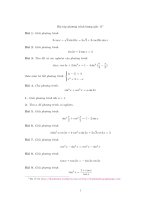 Bài tập phương trình lượng giác doc
