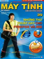 Tạp chí cẩm nang máy tính - Số 39 ppsx