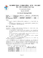 Đề thi olympic tin học sinh viên lần thứ 16 pptx