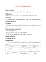 Giáo án Công Dân lớp 12: PHÁP LUẬT VÀ ĐỜI SỐNG(tiết 3) doc