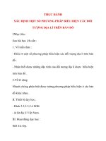 Giáo án Địa Lý lớp 10: THỰC HÀNH XÁC ĐỊNH MỘT SỐ PHƯONG PHÁP BIỂU HIỆN CÁC ĐỐI TƯỢNG ĐỊA LÍ TRÊN BẢN ĐỒ pot