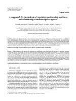 Báo cáo lâm nghiệp: 