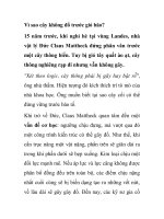 Vì sao cây không đổ trước gió bão? ppt