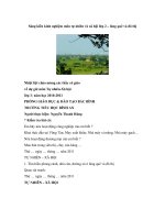 Sáng kiến kinh nghiệm môn tự nhiên và xã hội lớp 2 – làng quê và đô thị pot