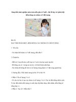 Sáng kiến kinh nghiệm môn toán mẫu giáo 4-5 tuổi – bài 20 dạy trẻ phân biệt điểm đúng các nhóm có 5 đối tượng docx