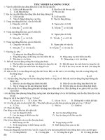 TRẮC NGHIỆM DAO ĐỘNG CƠ HỌC doc