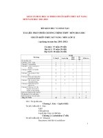 giáo án hoá học 12 theo chuẩn kiến thức kĩ năng