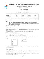 Đề thi olympic tin học sinh viên lần thứ 18 - 1 docx