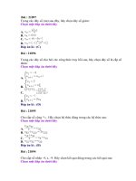 Một số bài toán 12 - phần 7 doc
