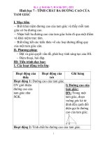 ÍNH CHẤT BA ĐƯỜNG CAO CỦA TAM GIÁC pps