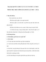 Thực hành: QUYỀN, NGHĨA VỤ CỦA CÁC TỔ CHỨC, CÁ NHÂN TRONG THỰC HIỆN CHÍNH SÁCH, PHÁP LUẬT THUẾ (Tiết 2) pdf