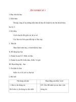 Giáo án Tin Học lớp 10: ÔN TẬP HỌC KỲ 1 pps