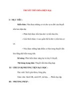 Giáo án Sinh Học lớp 12 Ban Tự Nhiên: THUYẾT TIẾN HÓA HIỆN ĐẠI. pptx