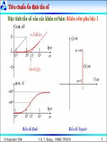 Bài giảng lý thuyết điều khiển tự động - Khảo sát tính ổn định của hệ thống part 8 ppsx