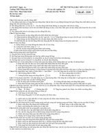 ĐỀ THI THỬ ĐẠI HỌC MÔN VẬT LÍ 12 Trường THPT Phan Bội Châu ppsx