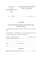 MẪU QUYẾT ĐỊNH Xử phạt vi phạm hành chính trong lĩnh vực giao thông đường thủy nội địa ppsx