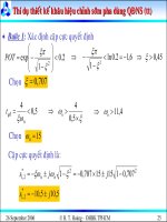 Bài giảng lý thuyết điều khiển tự động - Thiết kế hệ thống điều khiển liên tục part 4 doc