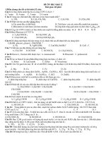 Đề ôn tập môn hóa học - đề 5 doc