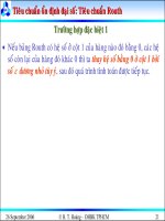 Bài giảng lý thuyết điều khiển tự động - Khảo sát tính ổn định của hệ thống part 3 pps