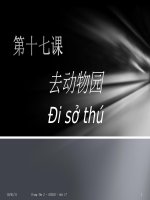 Trung văn 2 - Bài 17 pdf